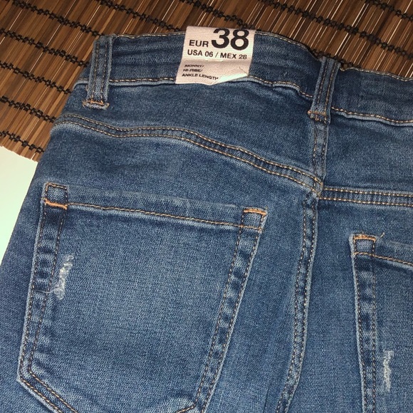 New Zara Skinny HiRise ankle jeans - Picture 6 of 6